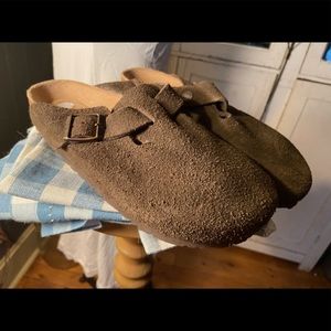 Birkenstock suede 37 ladies 6 like new